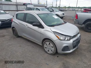 2017 Chevrolet Spark LS with VIN KL8CB6SA2HC762698, listed as a IAAI auction lot 42090175 with 188,295 mi miles. Bid and sale history available at carsss.com. Image 1.