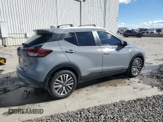 2023 Nissan Kicks SV with VIN 3N1CP5CV1PL477954, listed as a Copart auction lot 78656154 with 65,791 mi miles and Salvage Title. Bid and sale history available at carsss.com. Image 3.