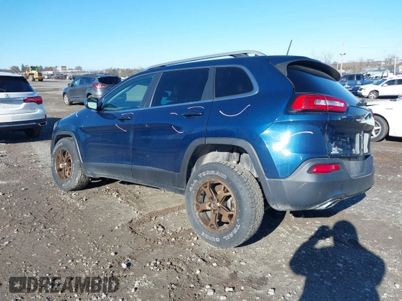 2018 Jeep Cherokee Latitude Plus with VIN 1C4PJMLX2JD545901, listed as a IAAI auction lot 41772981 with Not Provided miles. Bid and sale history available at carsss.com. Image 3.
