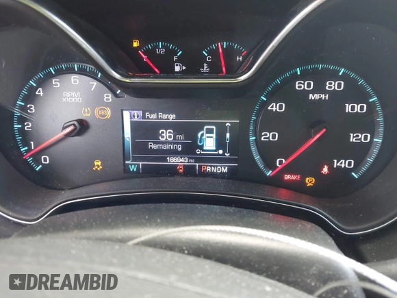 2018 Chevrolet Impala LT with VIN 1G1105S34JU122484, listed as a IAAI auction lot 42081792 with 166,943 mi miles and . Bid and sale history available at DreamBid. Image 7.