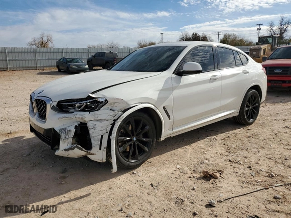 2023 BMW X4 xDrive30i with VIN 5UX33DT01P9P53029, listed as a Copart auction lot 84286824 with NaN miles and Salvage Title. Bid and sale history available at carsss.com. Image 1.