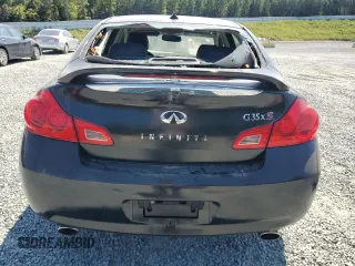 2008 Infiniti G35 x with VIN JNKBV61F38M256734, listed as a Copart auction lot 68904004 with 216,045 mi miles and Salvage Title. Bid and sale history available at DreamBid. Image 6.