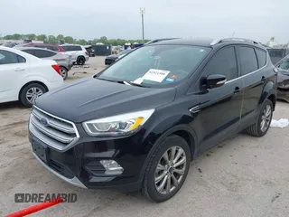 2017 Ford Escape Titanium with VIN 1FMCU0J93HUF10664, listed as a IAAI auction lot 41921588 with 88,377 mi miles. Bid and sale history available at carsss.com. Image 17.