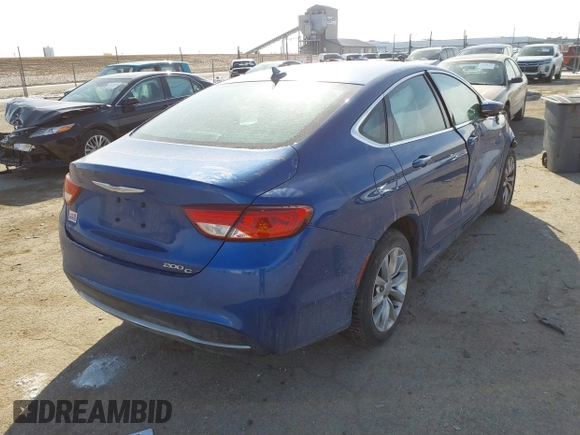 2016 Chrysler 200 C with VIN 1C3CCCCB3GN147174, listed as a IAAI auction lot 41600068 with 102,551 mi miles and . Bid and sale history available at DreamBid. Image 4.