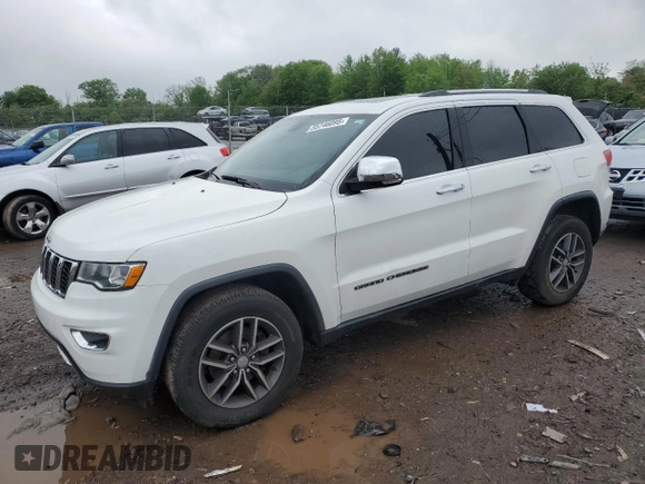 2018 Jeep Grand Cherokee Limited with VIN 1C4RJFBG6JC335006, listed as a Copart auction lot 55746095 with 99,958 mi miles and Salvage title. Bid and sale history available at DreamBid. Image 1.