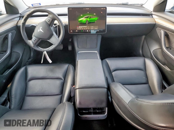 2022 Tesla Model 3 Long Range z VIN 5YJ3E1EBXNF286169, wystawiony jako Copart lot #59639655 z przebiegiem 138 673 mil mil oraz Czysty tytuł • Clean title. Historia ofert i sprzedaży dostępna na DreamBid. Obrazek 8.