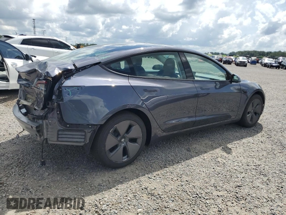 2023 Tesla Model 3 с VIN 5YJ3E1EA7PF672543, выставлен на аукционе Copart как лот 60965665 с пробегом 8 370 миль миль и Списание • Salvage title. История ставок и продаж доступна на DreamBid. Изображение 3.