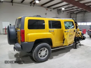2007 Hummer H3 SUV with VIN 5GTDN13E478149936, listed as a Copart auction lot 85971444 with 95,880 mi miles and Salvage Title. Bid and sale history available at DreamBid. Image 3.