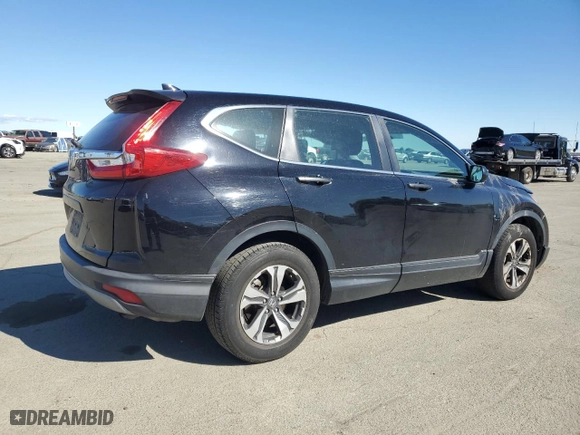 2018 Honda CR-V LX with VIN 2HKRW5H34JH416722, listed as a Copart auction lot 47566165 with 103,395 mi miles and Salvage Title. Bid and sale history available at carsss.com. Image 3.