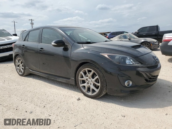 2010 Mazda 3 with VIN JM1BL1H38A1292822, listed as a Copart auction lot 52964455 with 141,008 mi miles and Salvage Title. Bid and sale history available at carsss.com. Image 4.