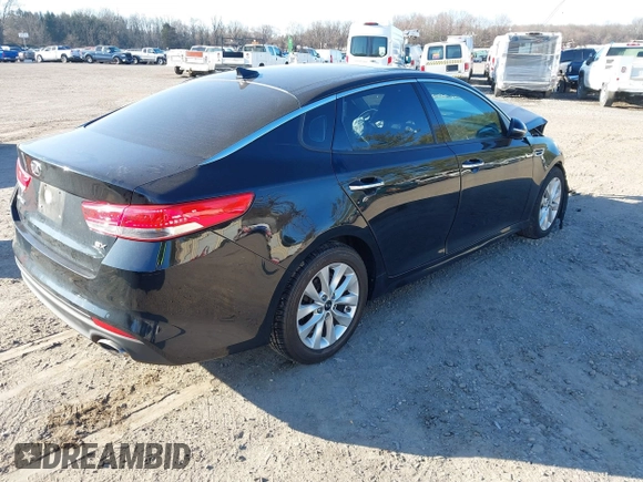 2018 Kia Optima EX with VIN 5XXGU4L31JG209828, listed as a IAAI auction lot 41762547 with 169,408 mi miles and . Bid and sale history available at carsss.com. Image 4.