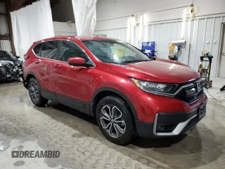 2022 Honda CR-V EX z VIN 2HKRW2H55NH639731, wystawiony jako Copart lot #57587305 z przebiegiem Nie podano mil oraz Szkoda całkowita • Salvage title. Historia ofert i sprzedaży dostępna na DreamBid. Obrazek 4.