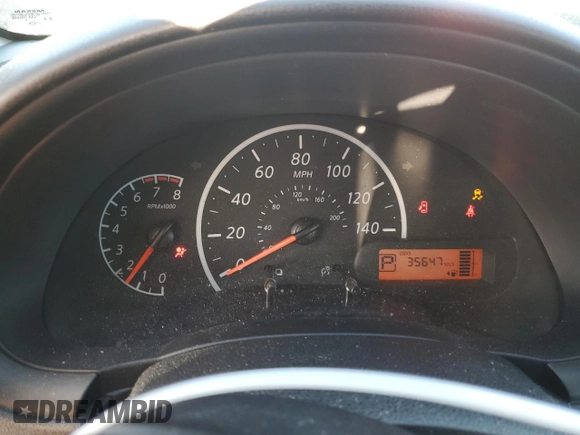 2016 Nissan Versa S Plus with VIN 3N1CN7AP6GL892645, listed as a Copart auction lot 47770705 with 35,647 mi miles and Salvage Title. Bid and sale history available at DreamBid. Image 9.