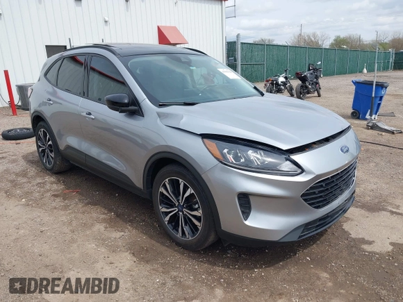 2021 Ford Escape SE Hybrid with VIN 1FMCU0BZ0MUB14085, listed as a IAAI auction lot 41942529 with 34,889 mi miles and . Bid and sale history available at DreamBid. Image 1.