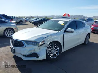 2019 Acura TLX with VIN 19UUB1F39KA011290, listed as a IAAI auction lot 42110094 with 63,450 mi miles and . Bid and sale history available at carsss.com. Image 6.