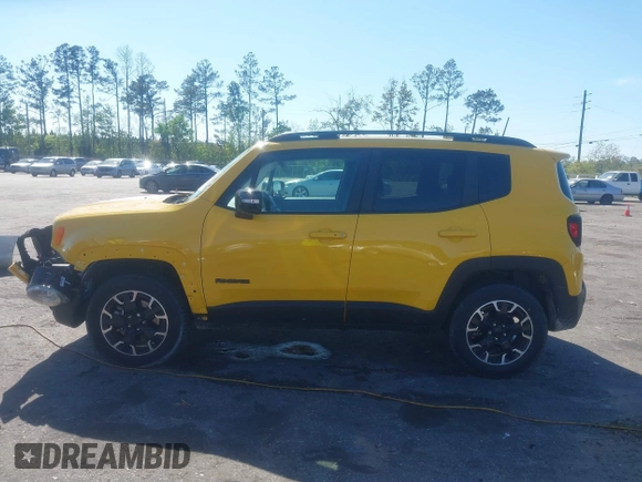 2023 Jeep Renegade Upland with VIN ZACNJDB11PPP58351, listed as a IAAI auction lot 41890948 with 34,453 mi miles and . Bid and sale history available at DreamBid. Image 14.