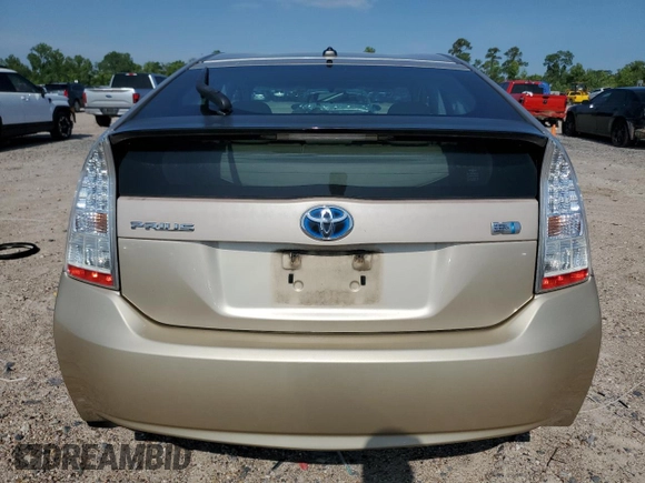 2010 Toyota Prius II with VIN JTDKN3DU7A1029547, listed as a Copart auction lot 55634735 with 248,578 mi miles and Salvage Title. Bid and sale history available at DreamBid. Image 6.