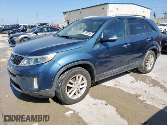 2015 Kia Sorento LX with VIN 5XYKT3A68FG609120, listed as a Copart auction lot 54135965 with 135,898 mi miles and Clean Title. Bid and sale history available at DreamBid. Image 1.