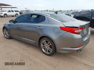 2013 Kia Optima SX with VIN 5XXGR4A6XDG151799, listed as a IAAI auction lot 42764035 with 189,983 mi miles and . Bid and sale history available at DreamBid. Image 3.