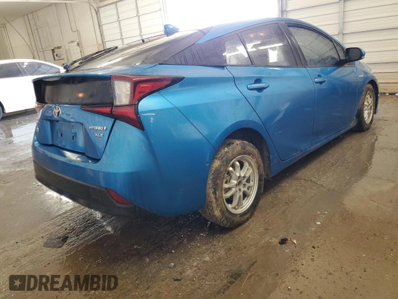 2021 Toyota Prius LE with VIN JTDL9MFU6M3030094, listed as a Copart auction lot 46984905 with 109,803 mi miles and Salvage title. Bid and sale history available at DreamBid. Image 3.