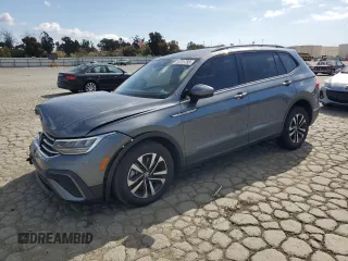 2023 Volkswagen Tiguan S z VIN 3VVRB7AX2PM036741, wystawiony jako Copart lot #53701755 z przebiegiem 33 219 mil mil oraz Szkoda całkowita • Salvage title. Historia ofert i sprzedaży dostępna na DreamBid. Obrazek 1.