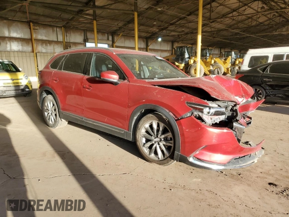 2016 Mazda CX-9 Grand Touring with VIN JM3TCADY0G0108811, listed as a Copart auction lot 47292695 with Not Provided miles and Salvage Title. Bid and sale history available at DreamBid. Image 4.