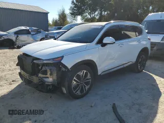 2019 Hyundai Santa Fe Limited with VIN 5NMS53AA1KH013247, listed as a Copart auction lot 87628385 with 66,022 mi miles and Salvage Title. Bid and sale history available at carsss.com. Image 1.