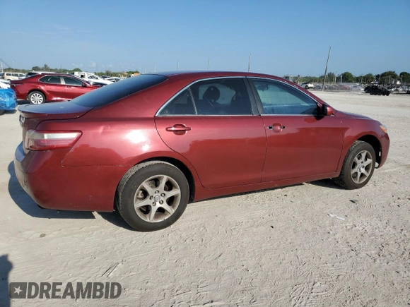 2007 Toyota Camry CE with VIN 4T1BE46K37U544906, listed as a Copart auction lot 54355595 with 317,219 mi miles and Salvage Title. Bid and sale history available at DreamBid. Image 3.