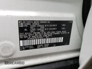 2021 Toyota Venza LE with VIN JTEAAAAH2MJ019463, listed as a Copart auction lot 36629043 with 0 mi miles. Bid and sale history available at carsss.com. Image 13.