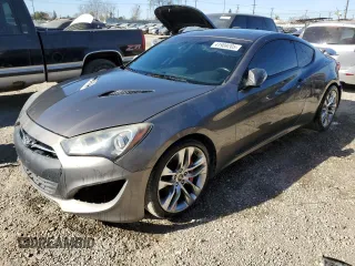 2013 Hyundai Genesis Coupe Track z VIN KMHHU6KJ8DU083980, wystawiony jako Copart lot #41989205 z przebiegiem 108 382 mil mil oraz Czysty tytuł • Clean title. Historia ofert i sprzedaży dostępna na DreamBid. Obrazek 1.