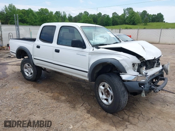 2001 Toyota Tacoma PreRunner z VIN 5TEGN92N11Z738985, wystawiony jako IAAI lot #42145856 z przebiegiem 385 673 mil mil oraz . Historia ofert i sprzedaży dostępna na DreamBid. Obrazek 1.