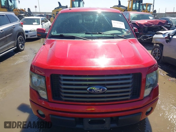2011 Ford F-150 XL with VIN 1FTFW1CF6BKD37584, listed as a IAAI auction lot 41717362 with 189,668 mi miles. Bid and sale history available at carsss.com. Image 6.