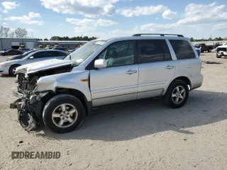 2006 Honda Pilot EX-L with VIN 5FNYF28696B024099, listed as a Copart auction lot 50570925 with Not Provided miles and Salvage Title. Bid and sale history available at carsss.com. Image 1.