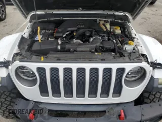 2018 Jeep Wrangler Unlimited Rubicon z VIN 1C4HJXFGXJW258554, wystawiony jako Copart lot #55863905 z przebiegiem 60 492 mil mil oraz Szkoda całkowita • Salvage title. Historia ofert i sprzedaży dostępna na DreamBid. Obrazek 11.