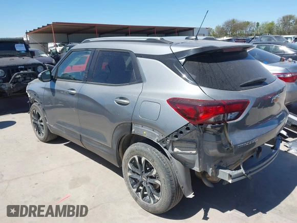 2023 Chevrolet TrailBlazer LT with VIN KL79MPSL9PB145187, listed as a IAAI auction lot 41841302 with 39,489 mi miles and . Bid and sale history available at DreamBid. Image 3.
