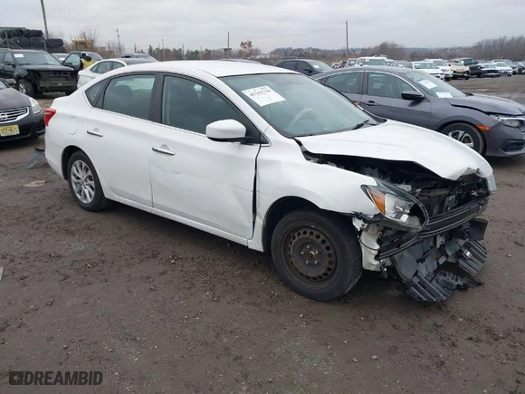 2019 Nissan Sentra SR with VIN 3N1AB7AP2KY404514, listed as a IAAI auction lot 41161710 with 97,885 mi miles. Bid and sale history available at carsss.com. Image 1.