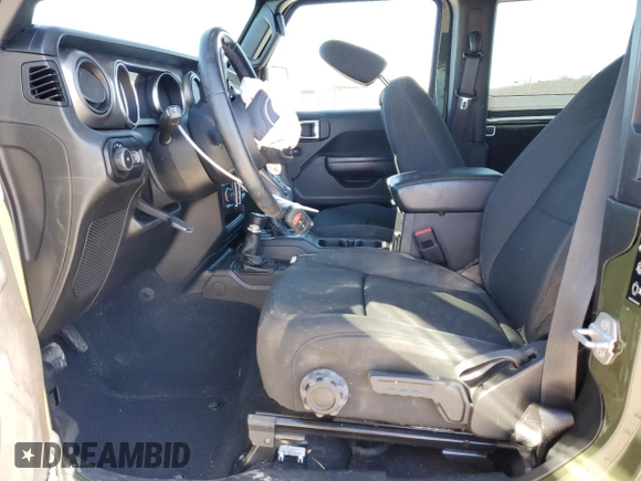 2020 Jeep Wrangler Sport S с VIN 1C4GJXAN4LW350067, выставлен на аукционе Copart как лот 89329535 с пробегом 74 668 миль миль и Списание • Salvage title. История ставок и продаж доступна на DreamBid. Изображение 7.