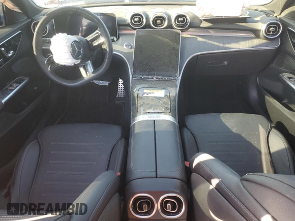 2023 Mercedes-Benz C 300 with VIN W1KAF4HB0PR152159, listed as a Copart auction lot 87599845 with Not Provided miles and Clean Title. Bid and sale history available at DreamBid. Image 8.