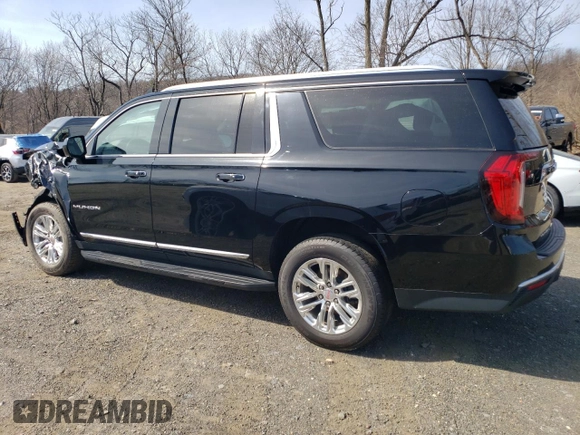 2021 GMC Yukon XL SLT with VIN 1GKS2GKD6MR358429, listed as a Copart auction lot 49319975 with 145,257 mi miles and Clean Title. Bid and sale history available at carsss.com. Image 2.