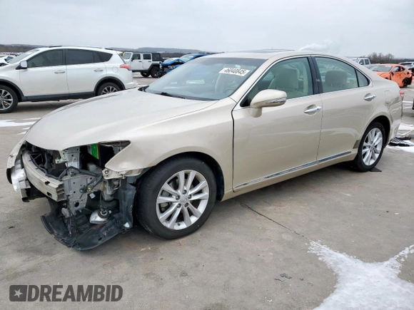 2011 Lexus ES 330 with VIN JTHBK1EGXB2435158, listed as a Copart auction lot 46040845 with 102,271 mi miles and Clean Title. Bid and sale history available at DreamBid. Image 1.