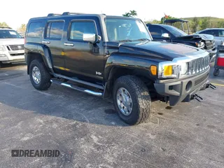 2007 Hummer H3 SUV with VIN 5GTDN13E978221665, listed as a IAAI auction lot 41683142 with 236,865 mi miles and . Bid and sale history available at DreamBid. Image 1.