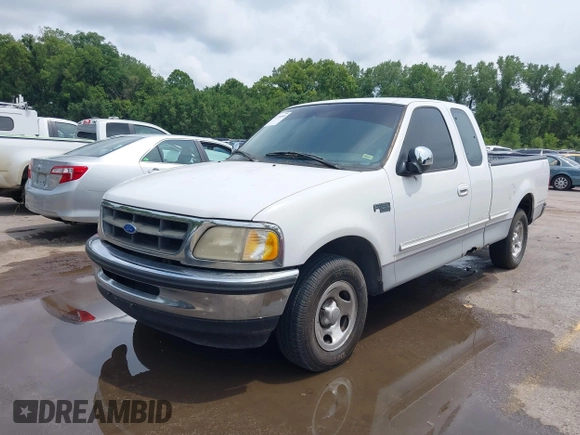 1997 Ford F-150 with VIN 1FTDX176XVKD24498, listed as a IAAI auction lot 42776008 with 191,126 mi miles and . Bid and sale history available at DreamBid. Image 2.