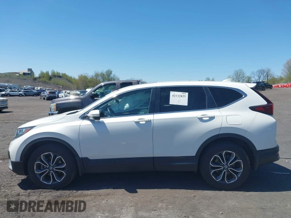 2021 Honda CR-V EX-L with VIN 2HKRW2H87MH678152, listed as a IAAI auction lot 42132825 with 35,241 mi miles and . Bid and sale history available at DreamBid. Image 14.