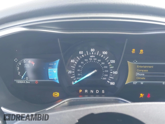 2015 Ford Fusion Titanium with VIN 3FA6P0K92FR254230, listed as a IAAI auction lot 41778494 with 199,944 mi miles. Bid and sale history available at carsss.com. Image 7.