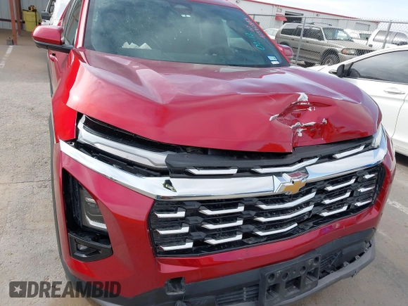 2025 Chevrolet Equinox AWD LT with VIN 3GNAXPEGXSL103535, listed as a IAAI auction lot 41570483 with 2,312 mi miles. Bid and sale history available at carsss.com. Image 6.