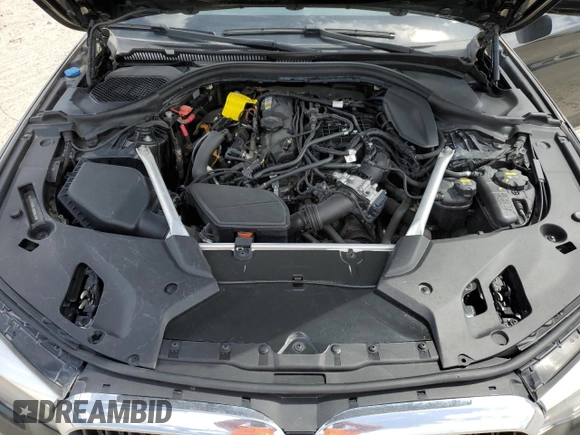 2018 BMW 5 Series 530i with VIN WBAJA5C54JG899845, listed as a Copart auction lot 48994145 with 57,379 mi miles and Salvage Title. Bid and sale history available at DreamBid. Image 11.
