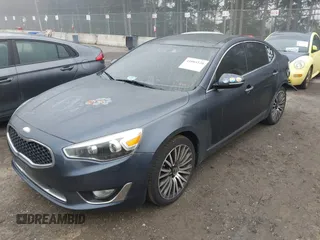 2014 Kia Cadenza Premium with VIN KNALN4D73E5128821, listed as a IAAI auction lot 41885220 with 204,275 mi miles and . Bid and sale history available at DreamBid. Image 2.