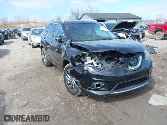 2015 Nissan Rogue SL with VIN 5N1AT2MV6FC787987, listed as a IAAI auction lot 41888650 with 140,600 mi miles. Bid and sale history available at carsss.com. Image 1.
