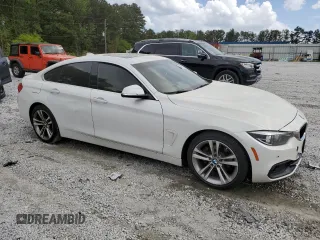2018 BMW 4 Series 430i with VIN WBA4J1C51JBG78564, listed as a Copart auction lot 51810575 with 73,491 mi miles and Clean Title. Bid and sale history available at carsss.com. Image 4.