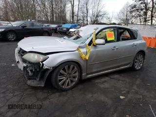 2007 Mazda 3 Mazdaspeed3 Sport z VIN JM1BK34L571732489, wystawiony jako Copart lot #84743284 z przebiegiem Nie podano mil oraz Szkoda całkowita • Salvage title. Historia ofert i sprzedaży dostępna na DreamBid. Obrazek 1.